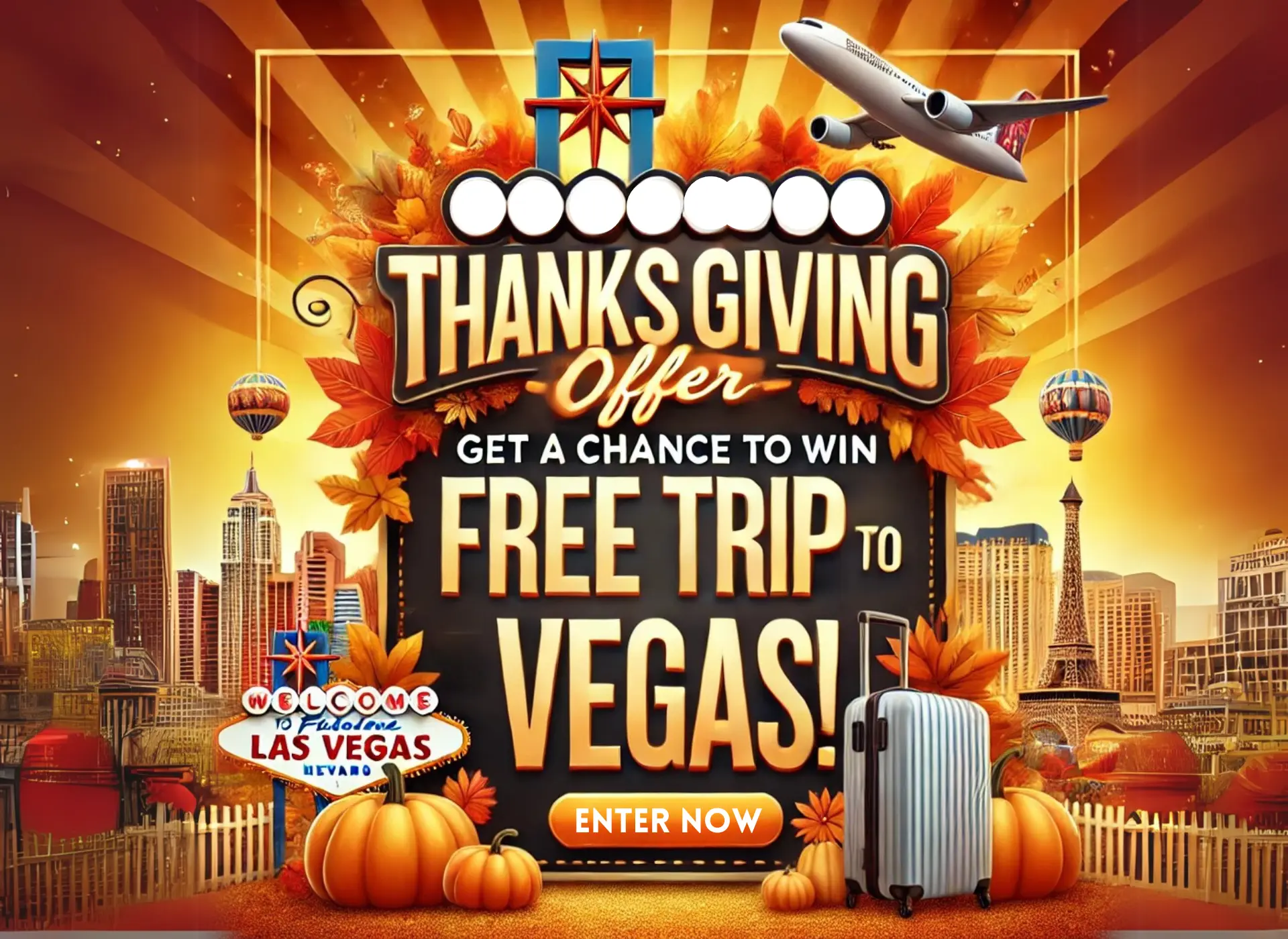 Register for Thanks Giving Lucky Draw!